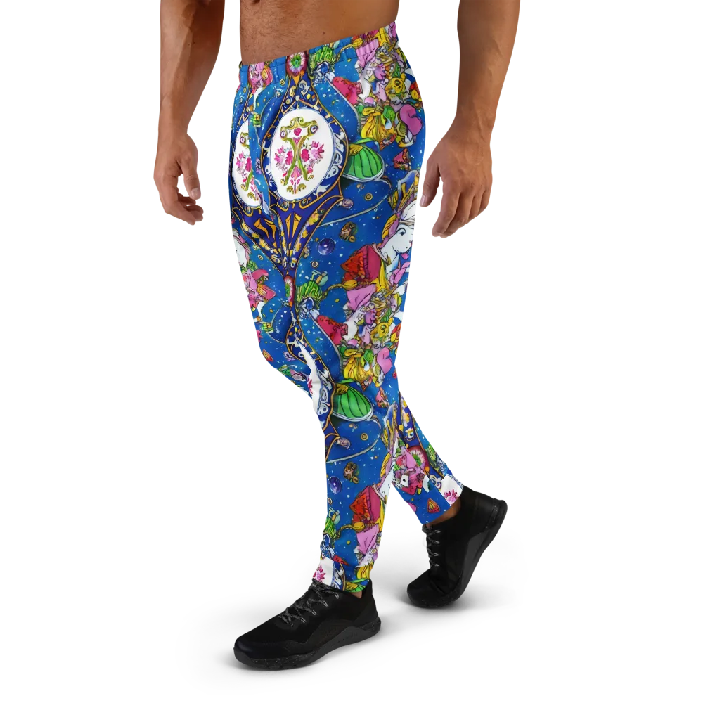 Galactic Masquerade on Men's Joggers — Left