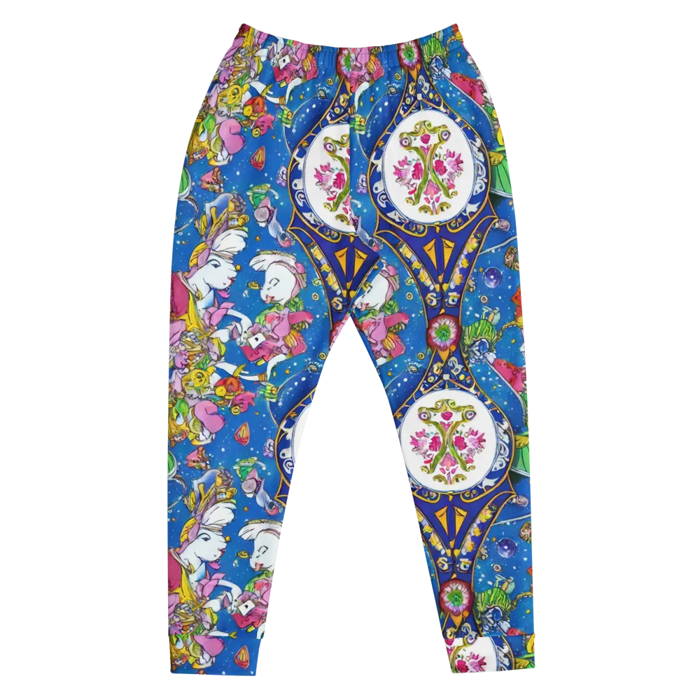 Galactic Masquerade on Men's Joggers — Front