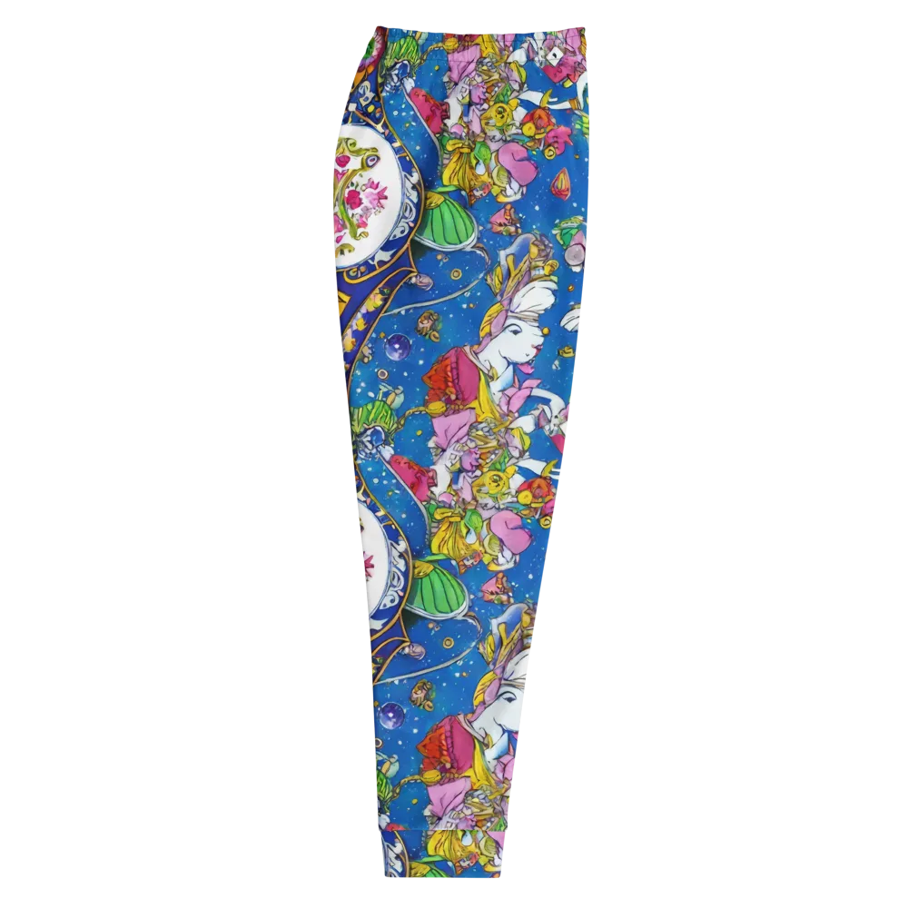 Galactic Masquerade on Men's Joggers — Right