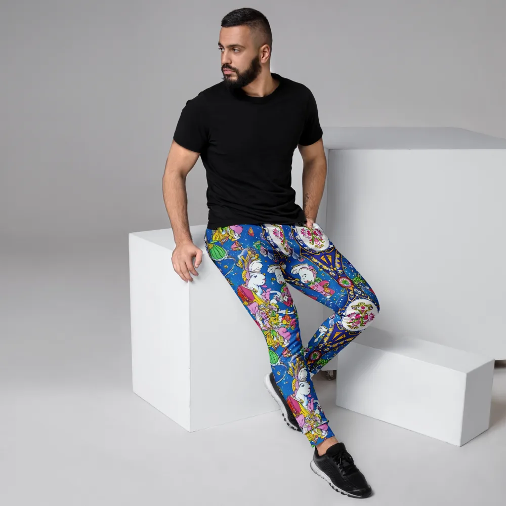 Galactic Masquerade on Men's Joggers — Right