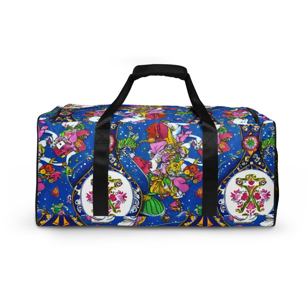 Galactic Masquerade on Duffle Bag — Back