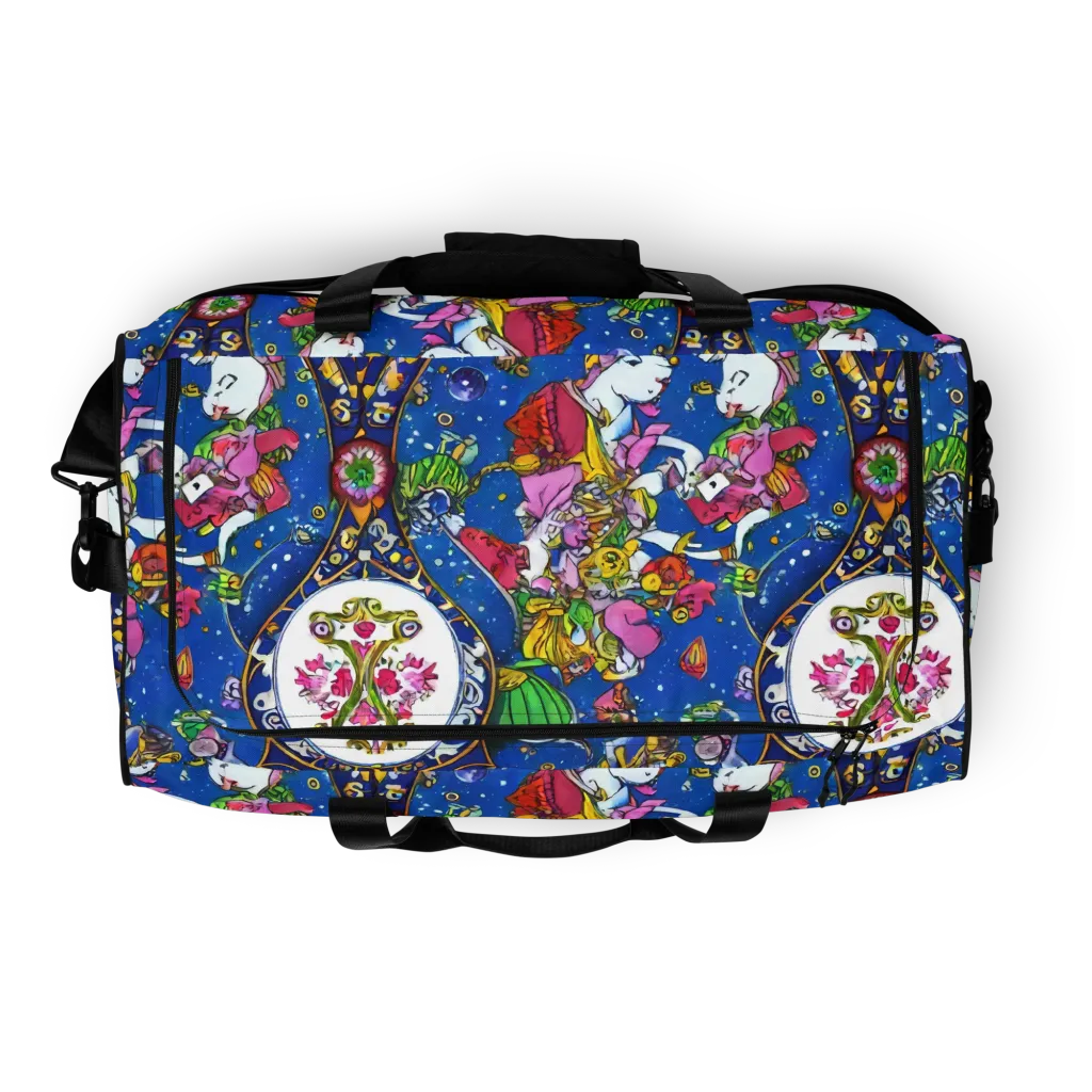 Galactic Masquerade on Duffle Bag — Top