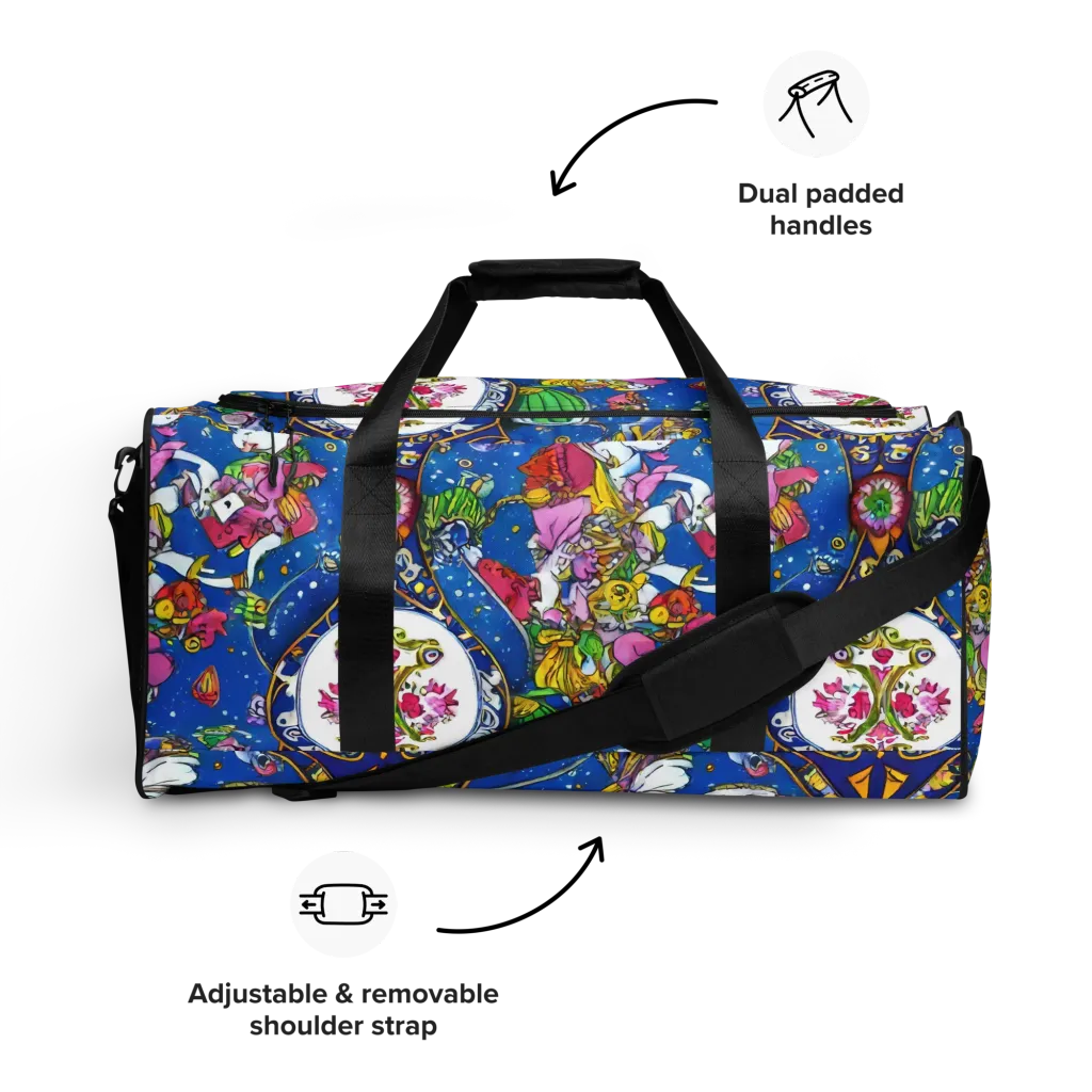 Galactic Masquerade on Duffle Bag — Front