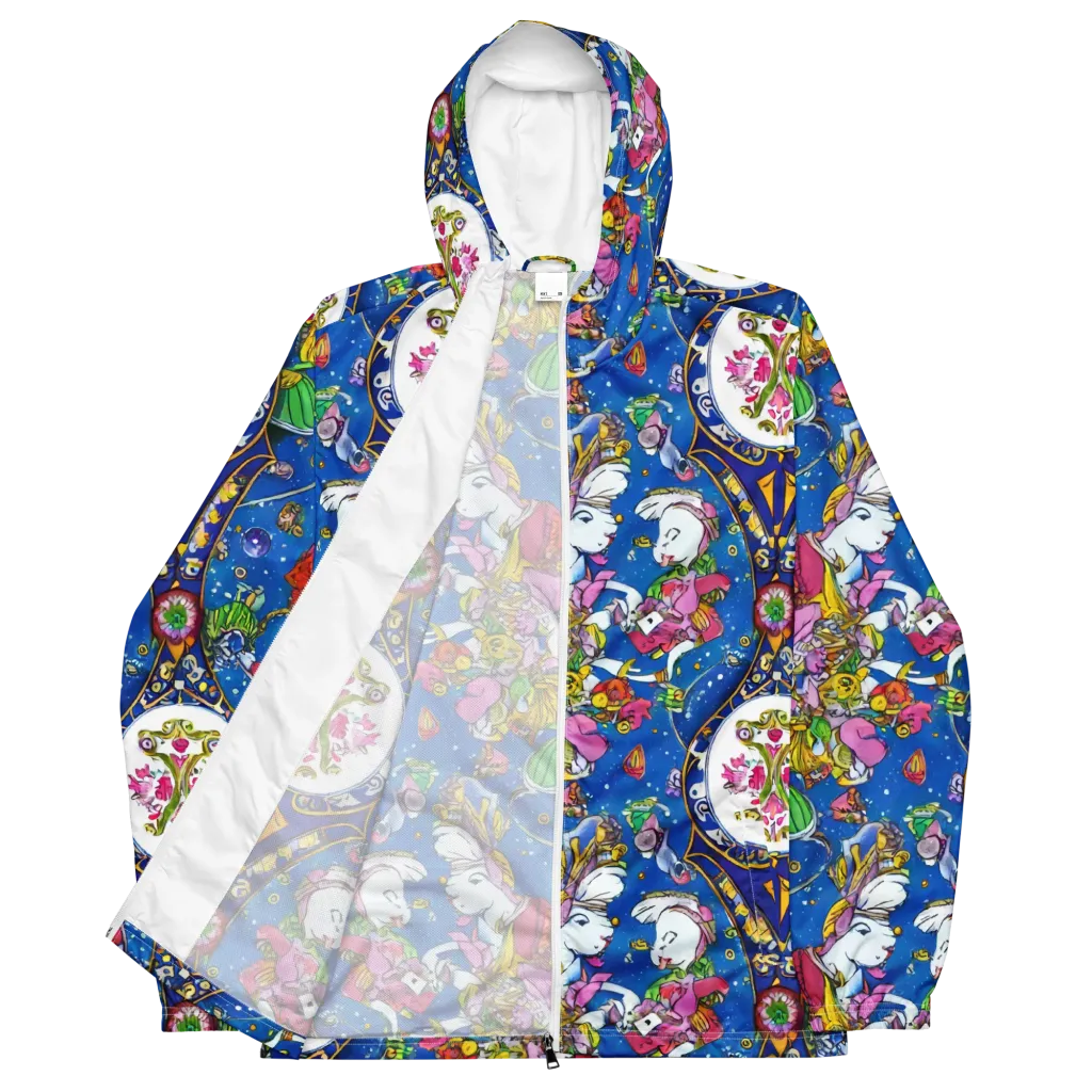 Galactic Masquerade on Men's Windbreaker — Front
