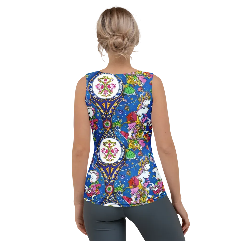 Galactic Masquerade on Women's Tank Top — Back