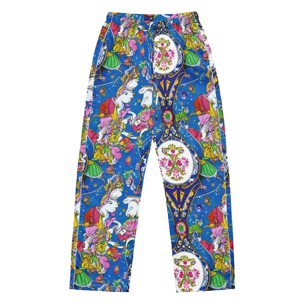 Galactic Masquerade on Women's Pajama Pants — Front