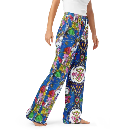 Galactic Masquerade on a Women's Pajama Pants