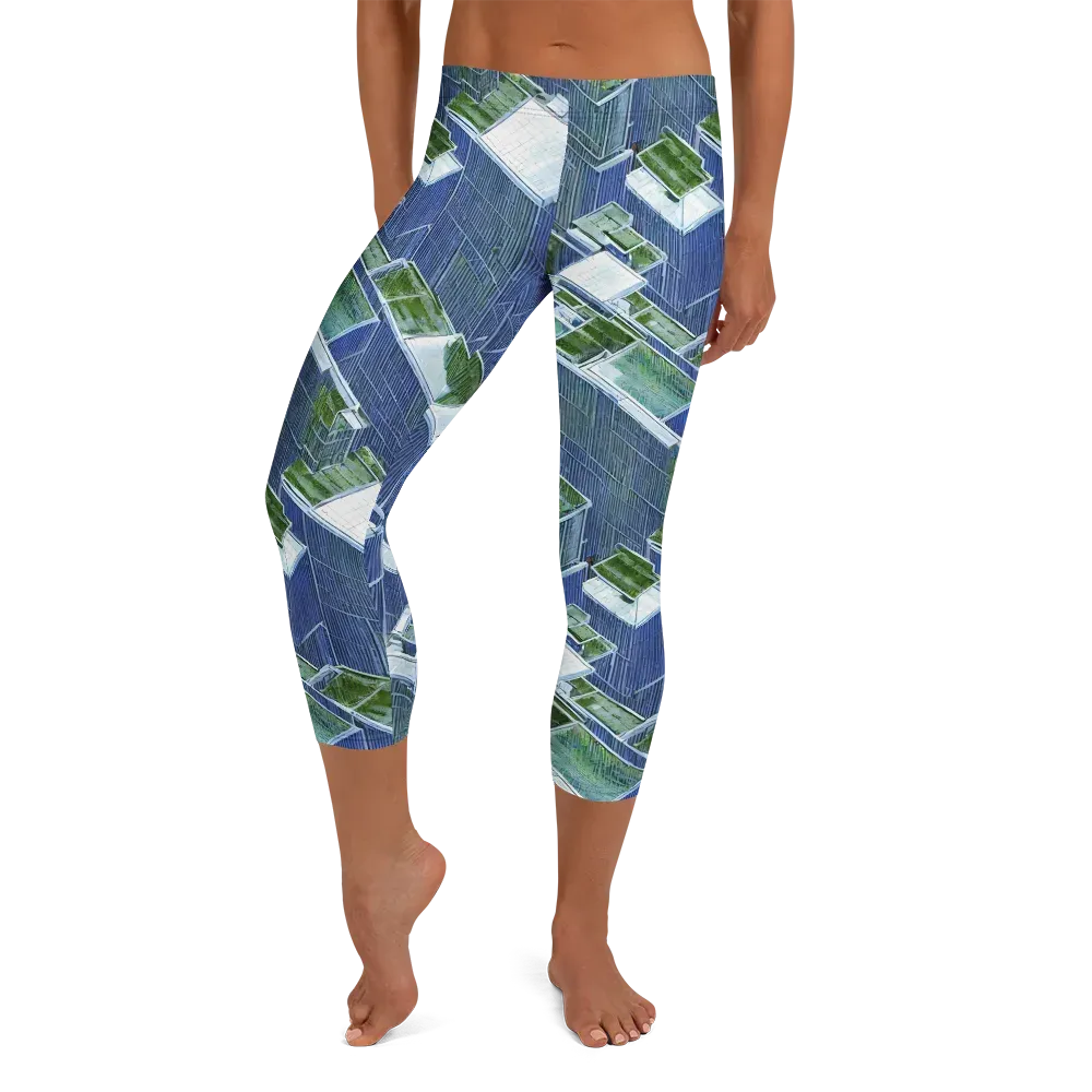 Urban Eden on Capri Leggings — Front