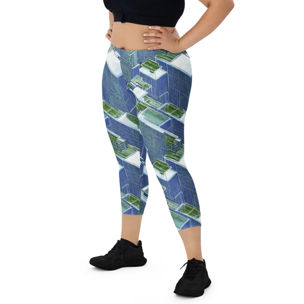Urban Eden on Capri Leggings — Front