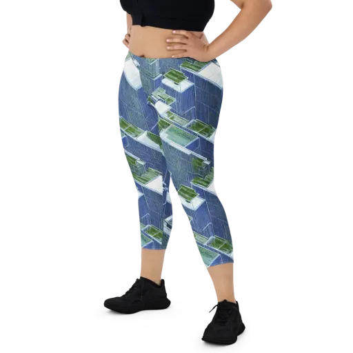 Urban Eden on a Capri Leggings