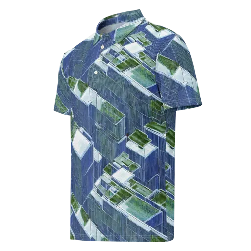 Urban Eden on a Men's Slim Fit Polo Shirt