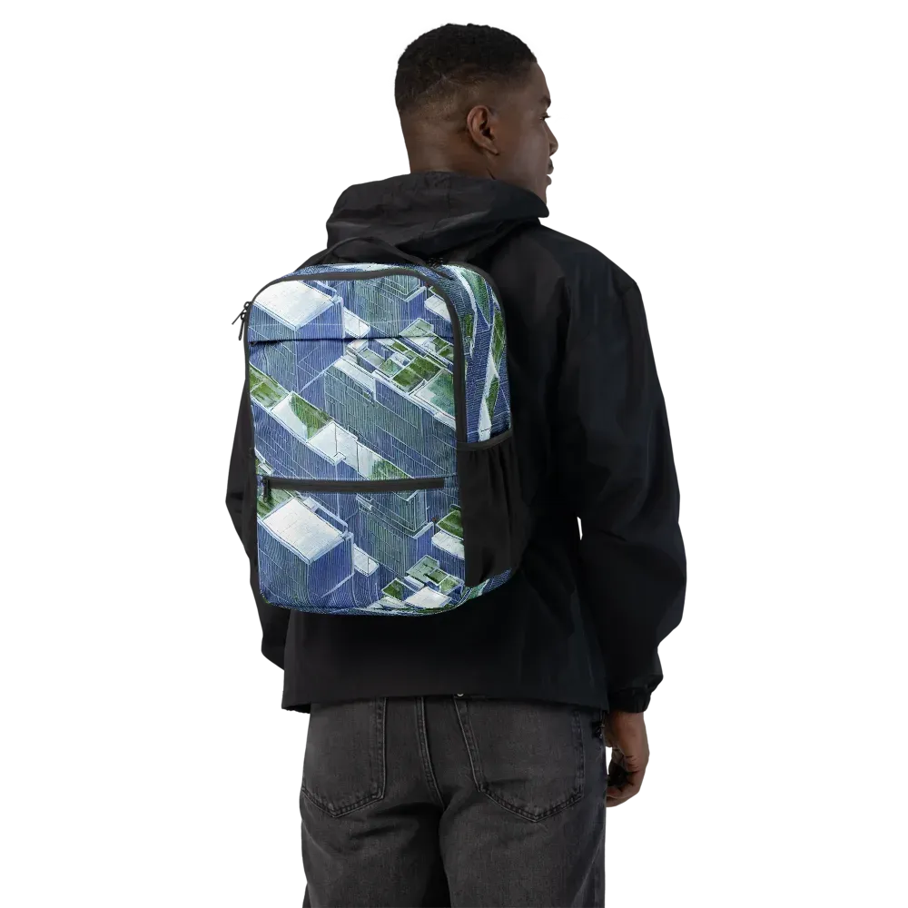 Urban Eden on Utility Backpack — Back