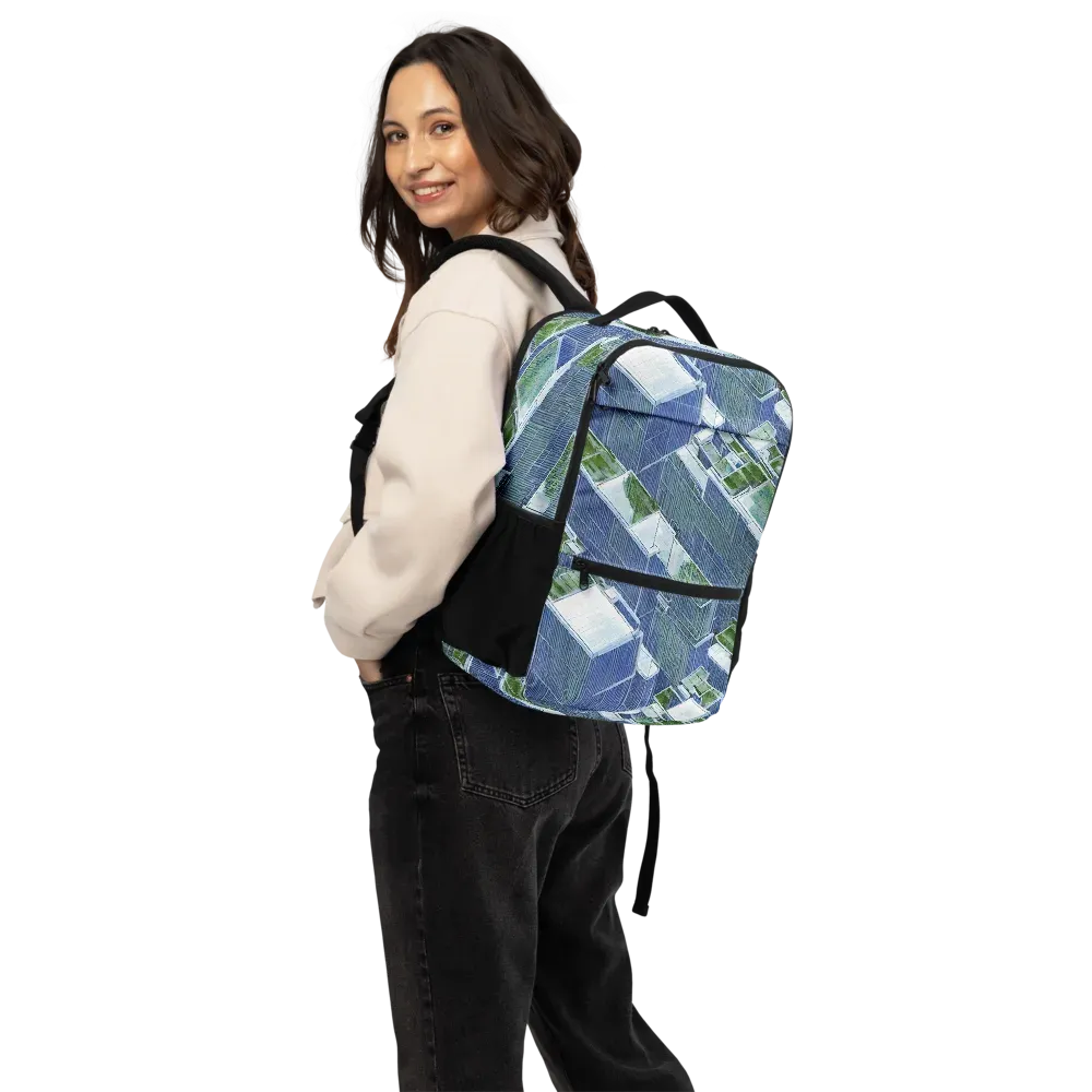 Urban Eden on Utility Backpack — Back