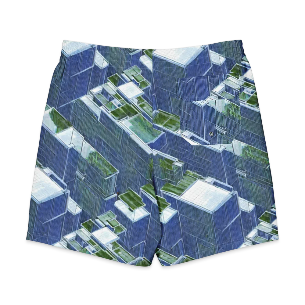 Urban Eden on Men's Board Shorts — Back