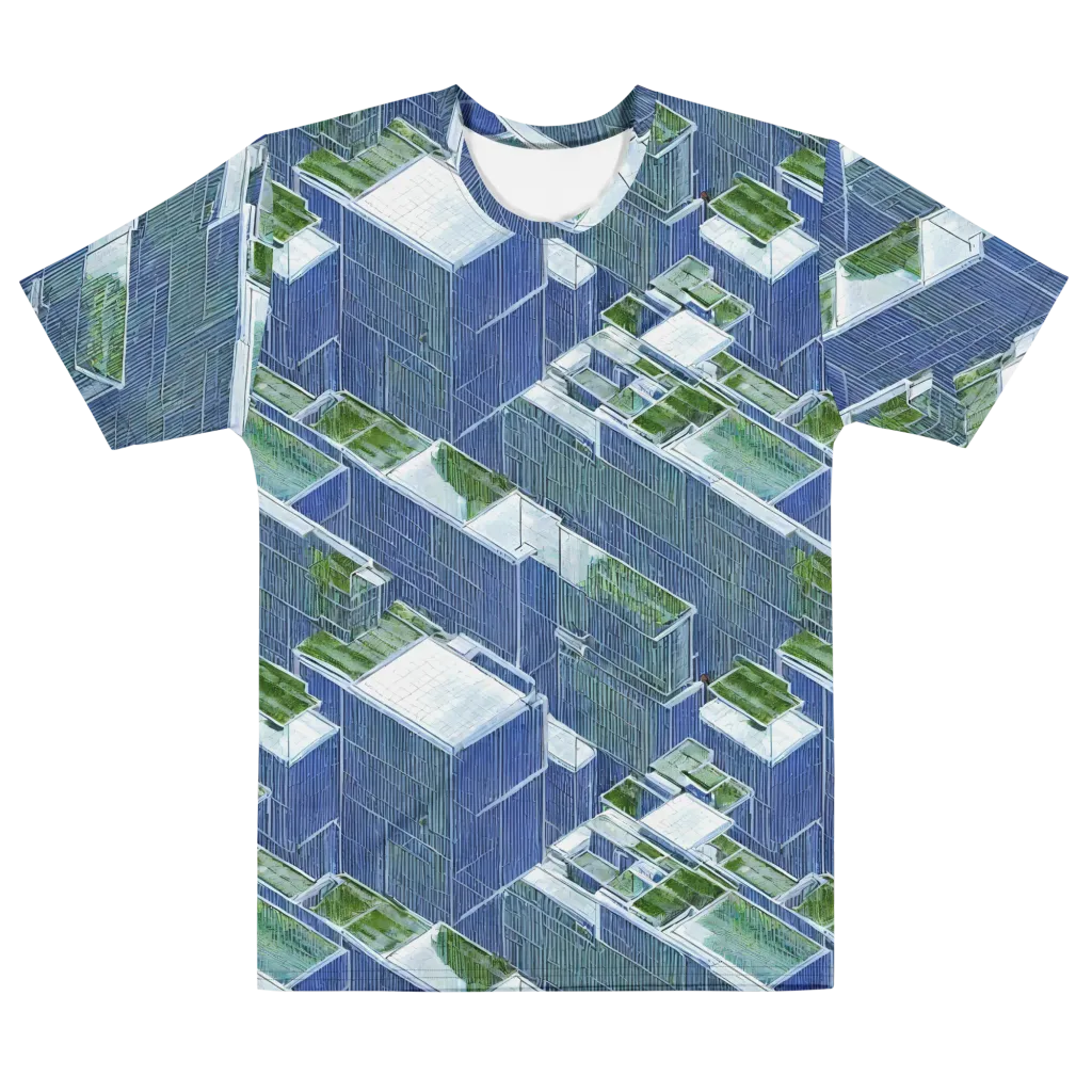 Urban Eden on Men's Cotton Crew Neck T-Shirt — Front