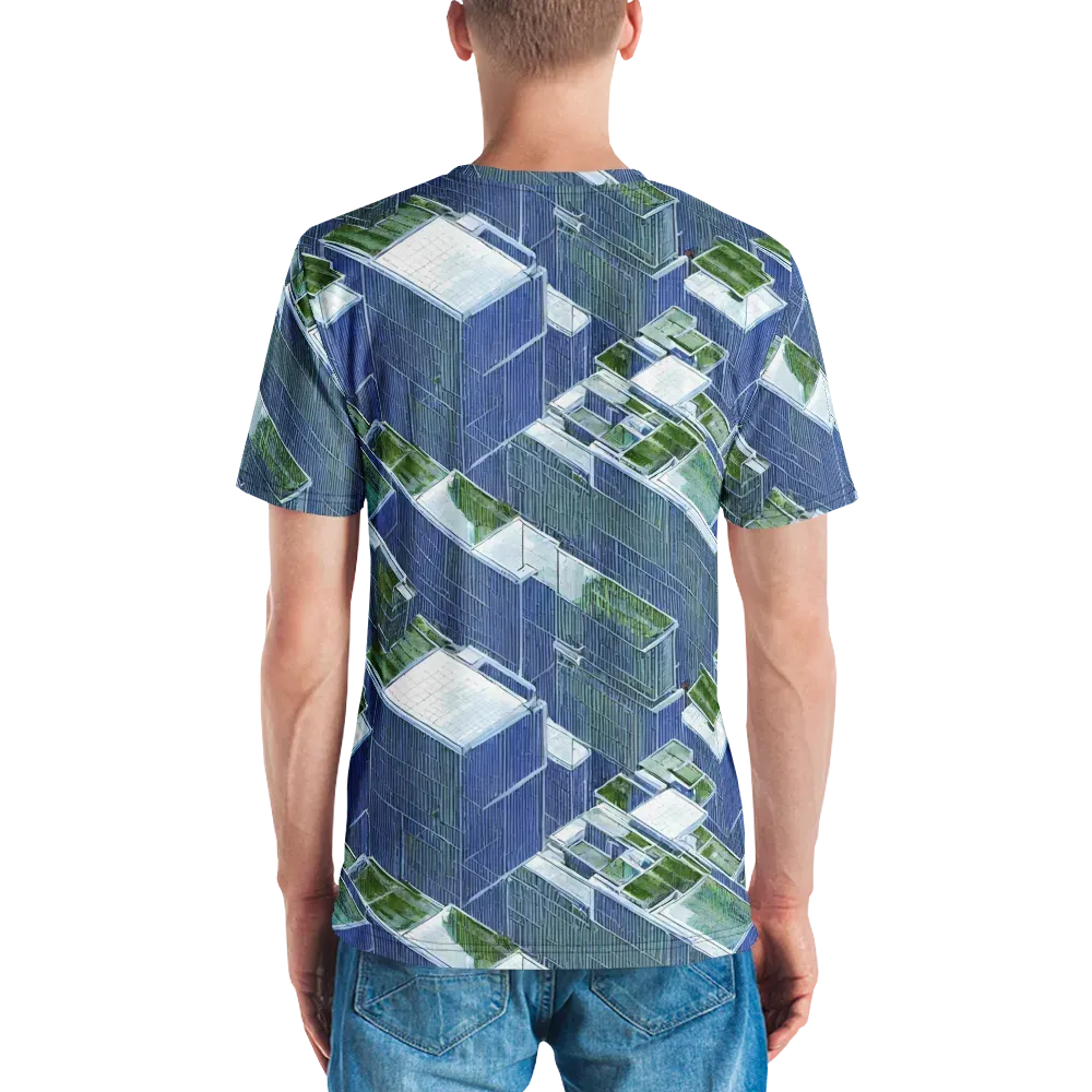 Urban Eden on Men's Crew Neck T-Shirt — Back