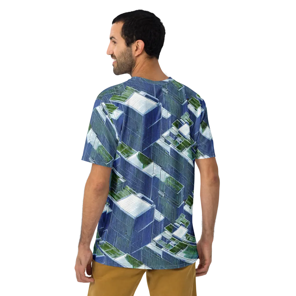 Urban Eden on Men's Crew Neck T-Shirt — Back