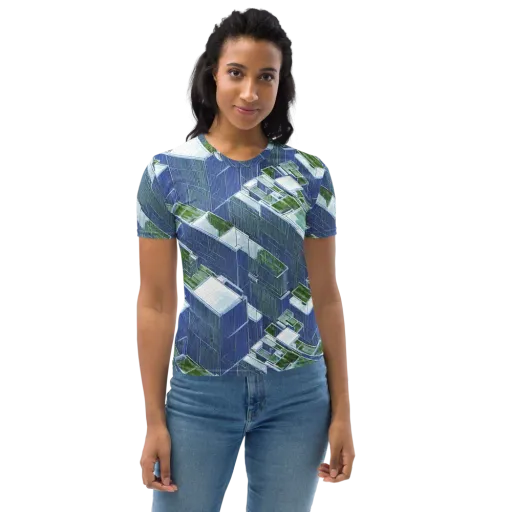 Urban Eden on a Women's Crew Neck T-Shirt