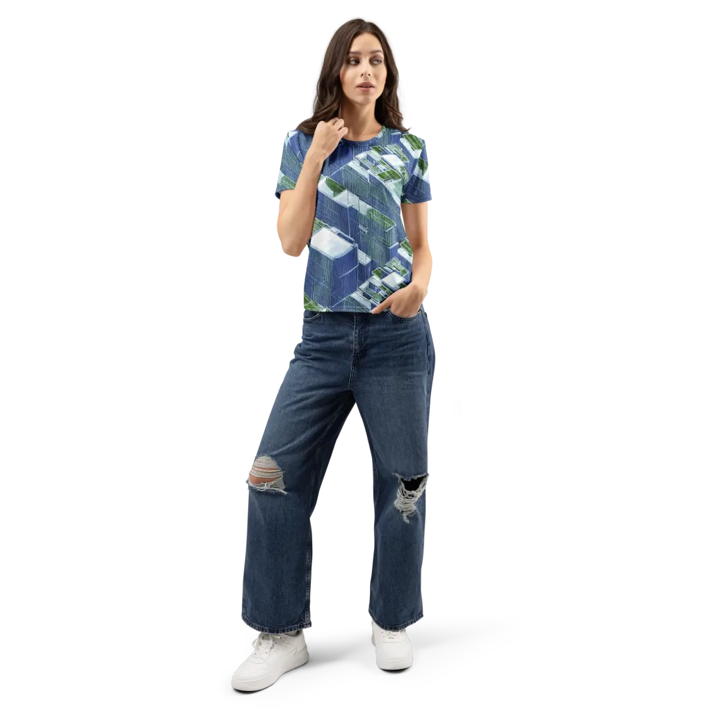 Urban Eden on Women's Crew Neck T-Shirt — Front