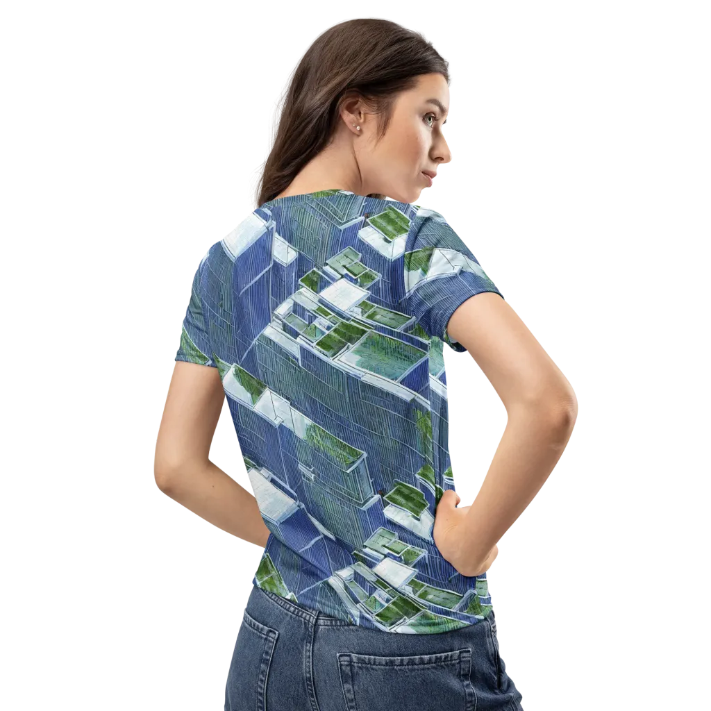 Urban Eden on Women's Crew Neck T-Shirt — Back