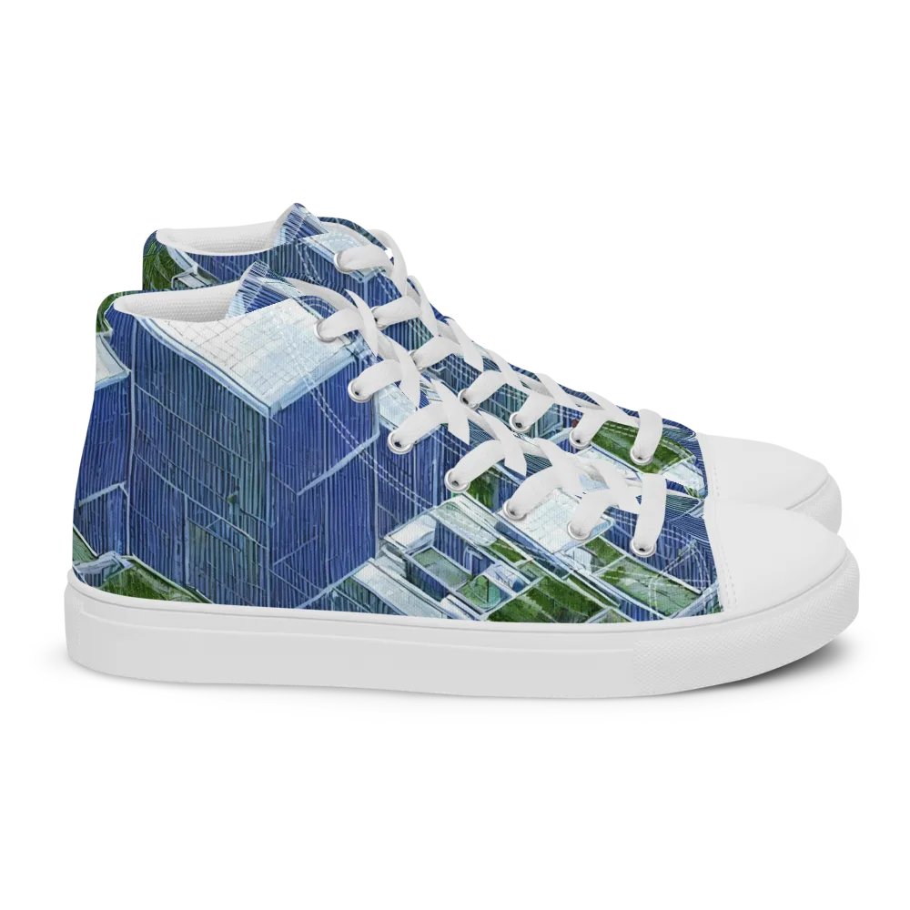 Urban Eden on Women's High Top Canvas Shoes — Right