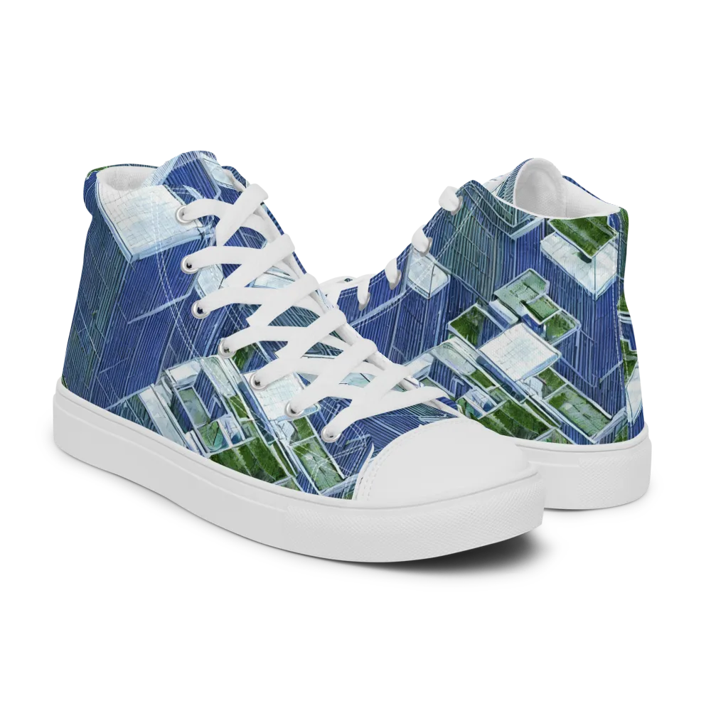 Urban Eden on Women's High Top Canvas Shoes — Right