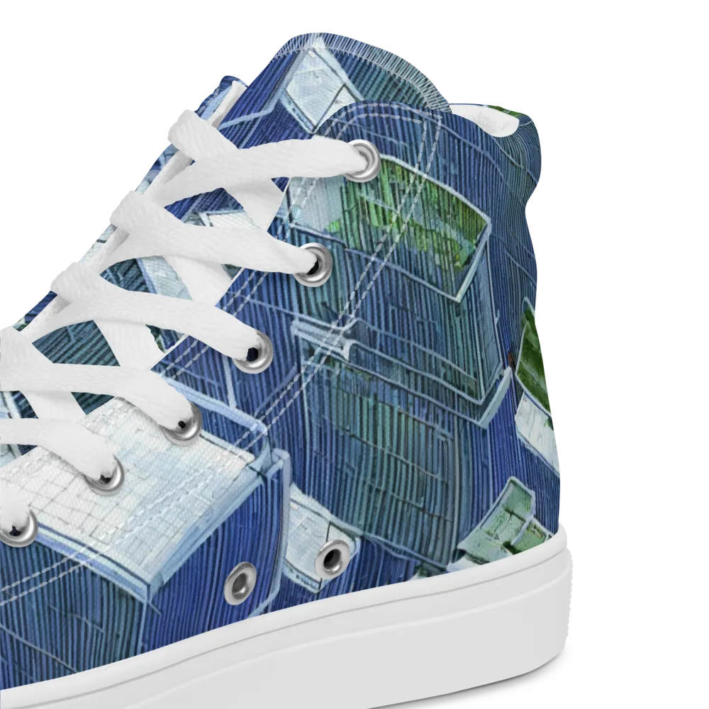 Urban Eden on Women's High Top Canvas Shoes — Product details 2