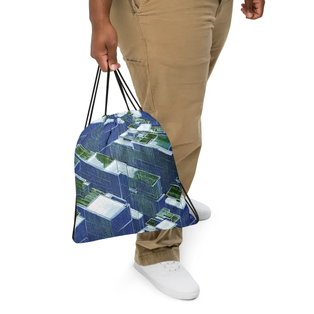 Urban Eden on Drawstring Bag — Front