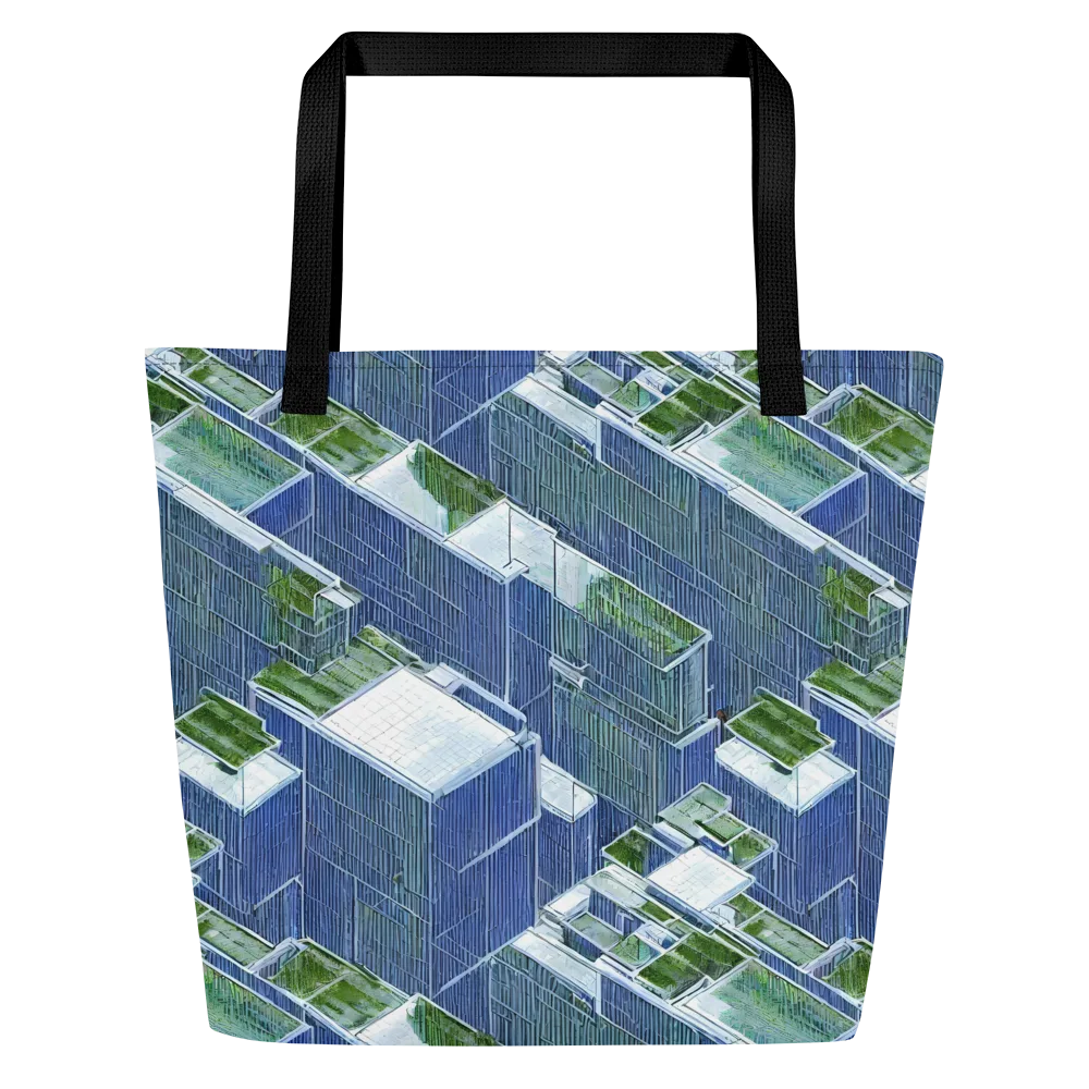 Urban Eden on Large Tote Bag W/ Pocket — Front