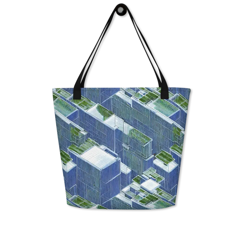 Urban Eden on Large Tote Bag W/ Pocket — Front