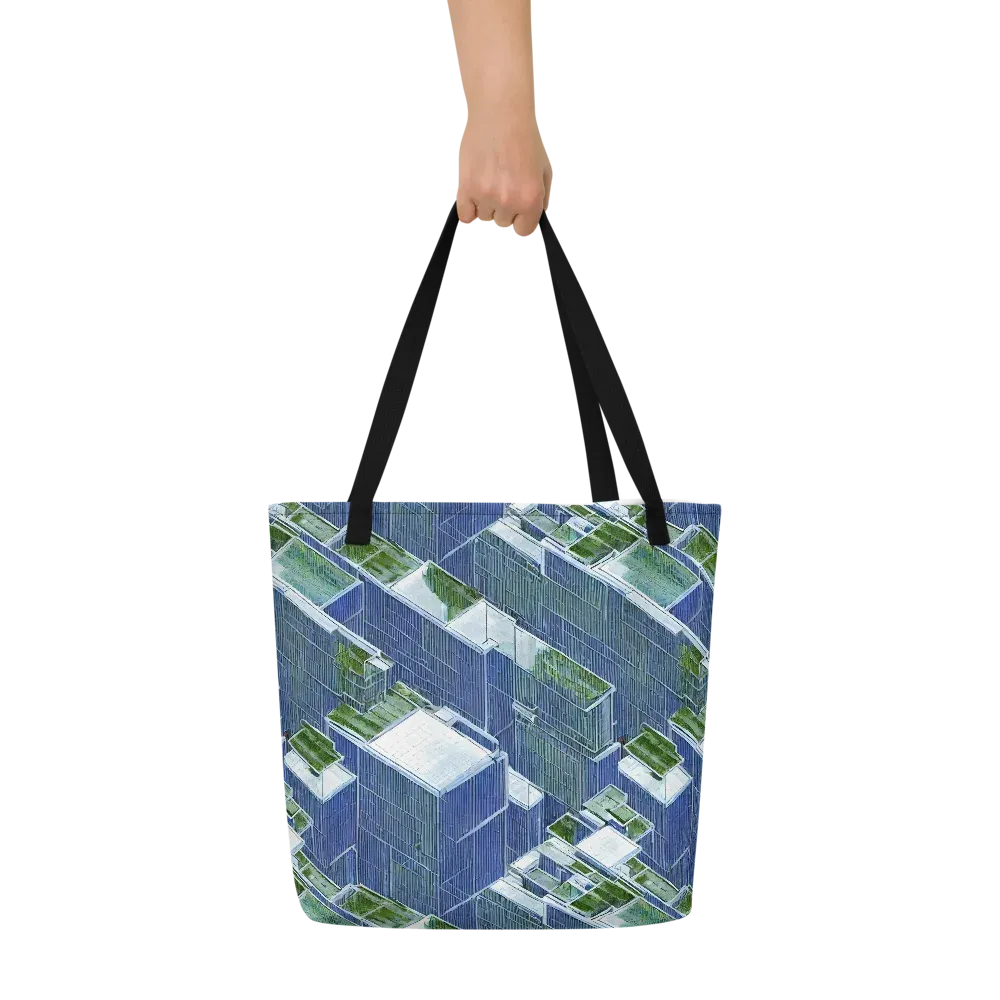 Urban Eden on Large Tote Bag W/ Pocket — Front