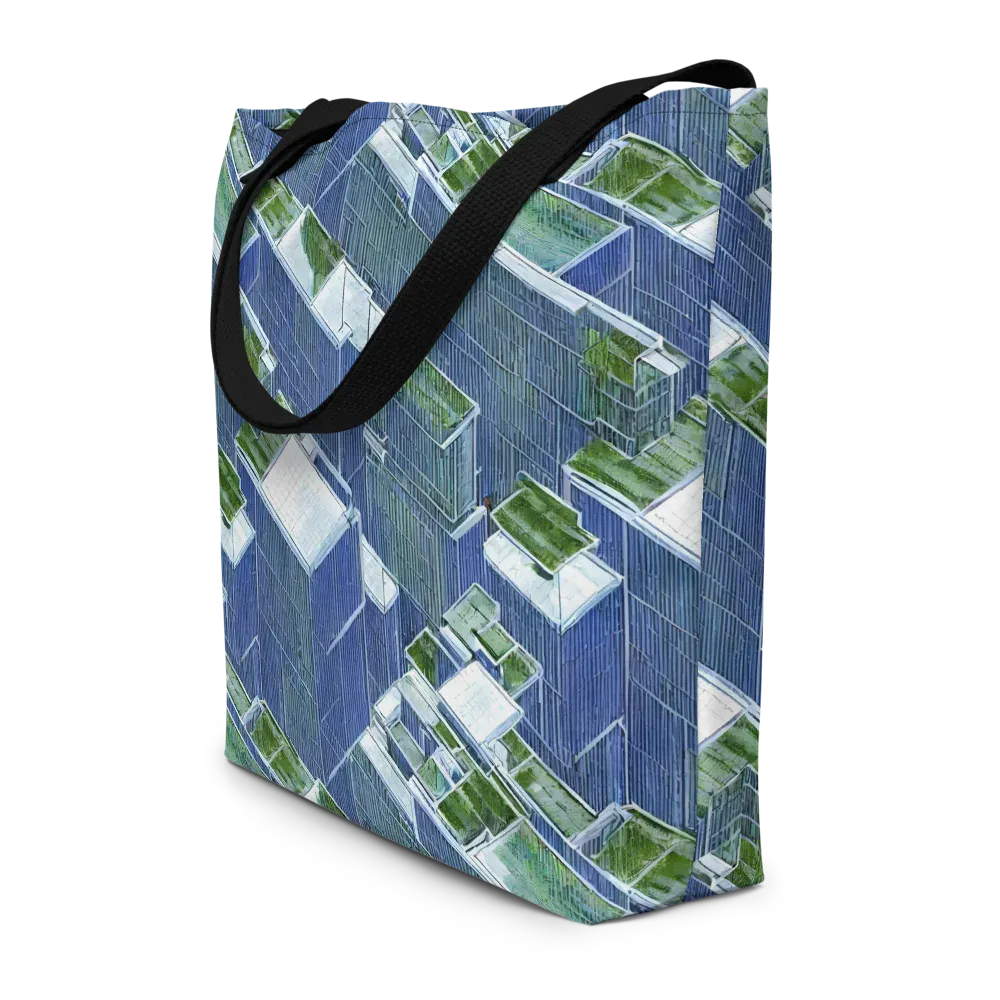 Urban Eden on Large Tote Bag W/ Pocket — Front