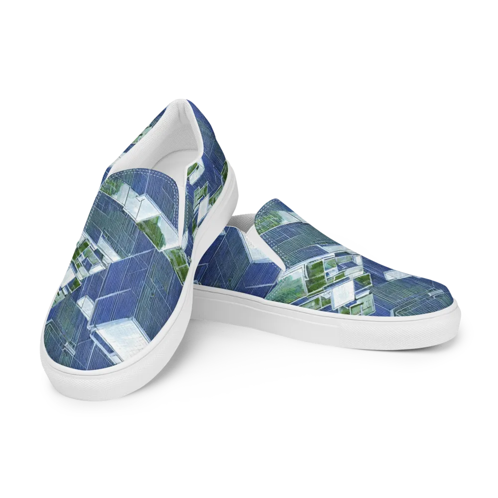 Urban Eden on Women's Slip-On Canvas Shoes — Left Front