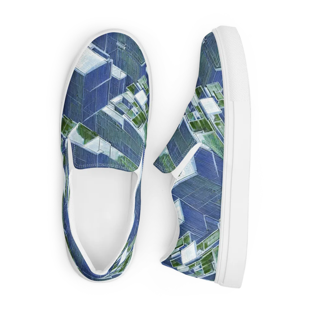 Urban Eden on Women's Slip-On Canvas Shoes — Front
