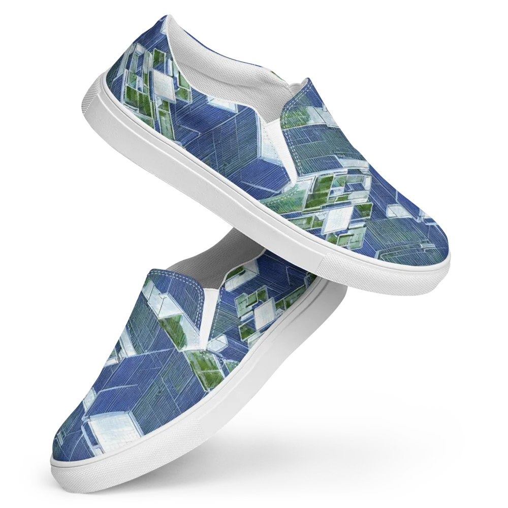 Urban Eden on Women's Slip-On Canvas Shoes — Front