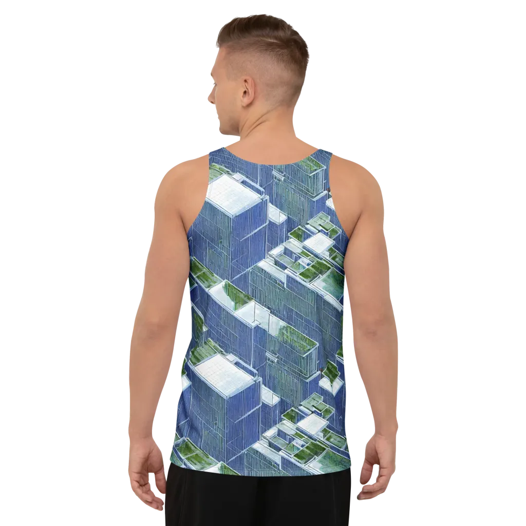 Urban Eden on Men's Tank Top — Back