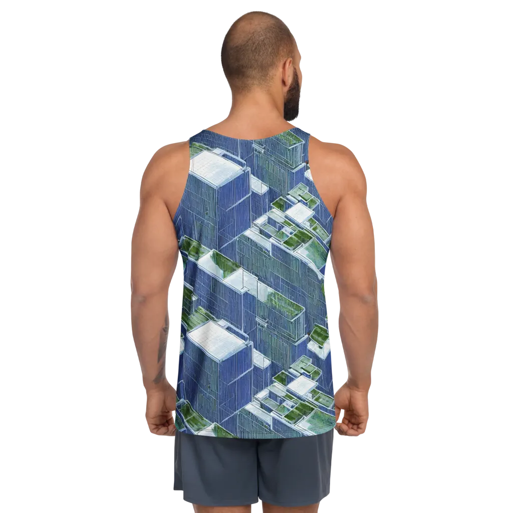 Urban Eden on Men's Tank Top — Back