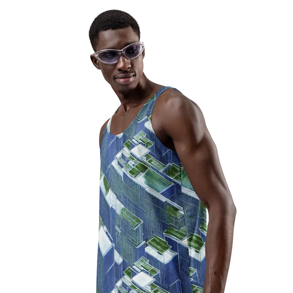 Urban Eden on Men's Tank Top — Left