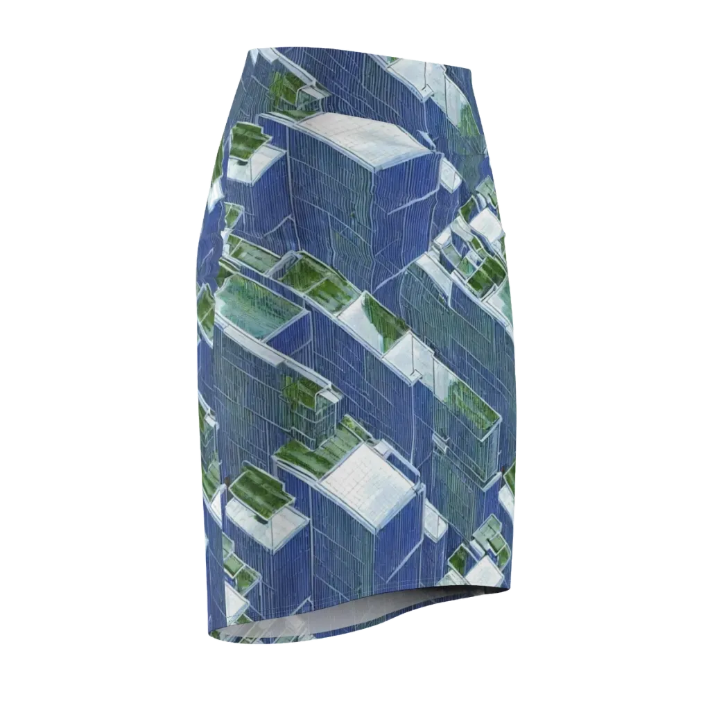Urban Eden on Pencil Skirt — Front Side
