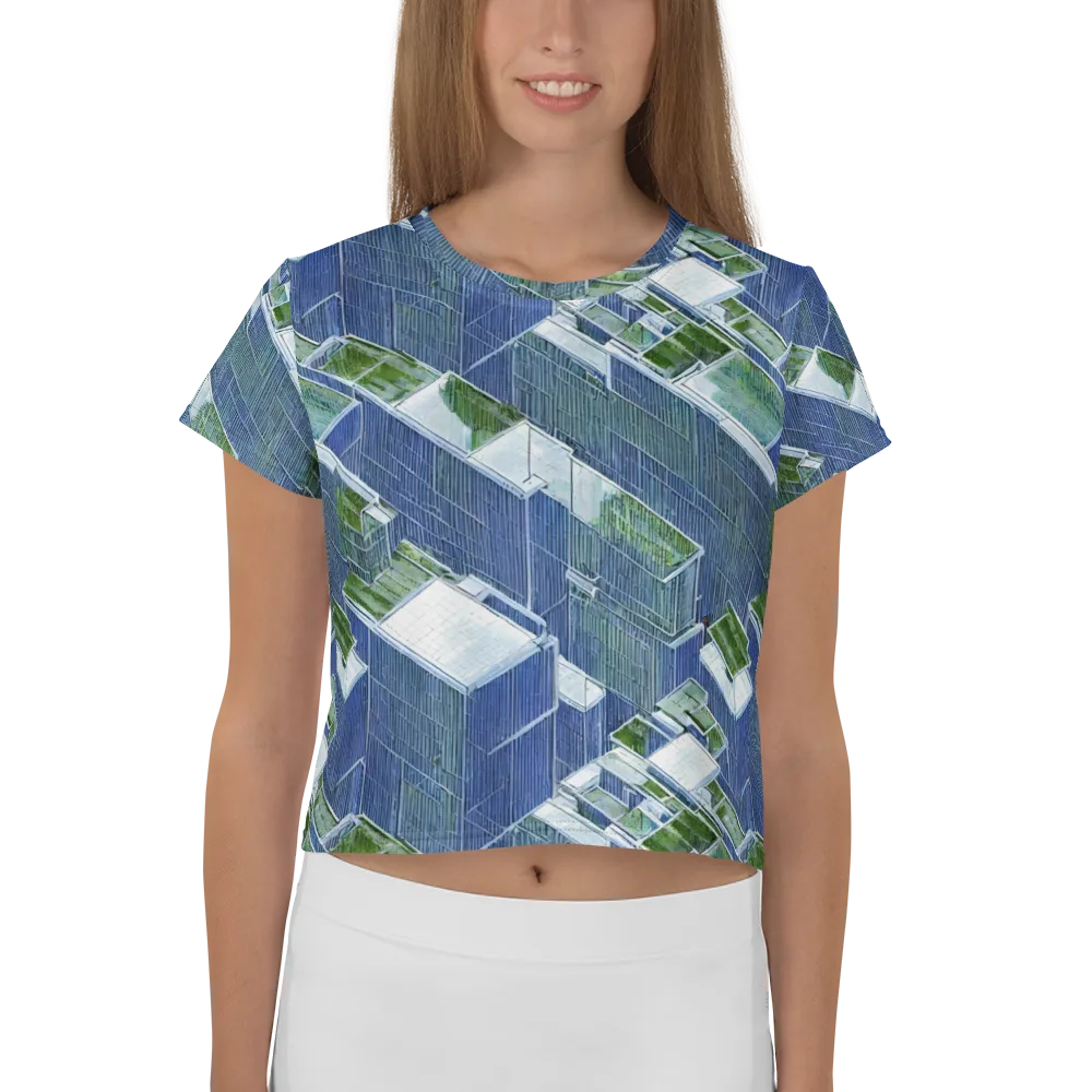 Urban Eden on Crop Tee — Front