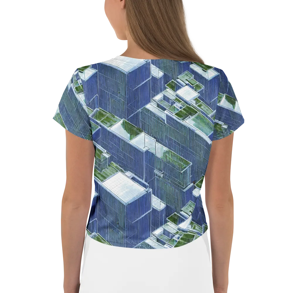 Urban Eden on Crop Tee — Back