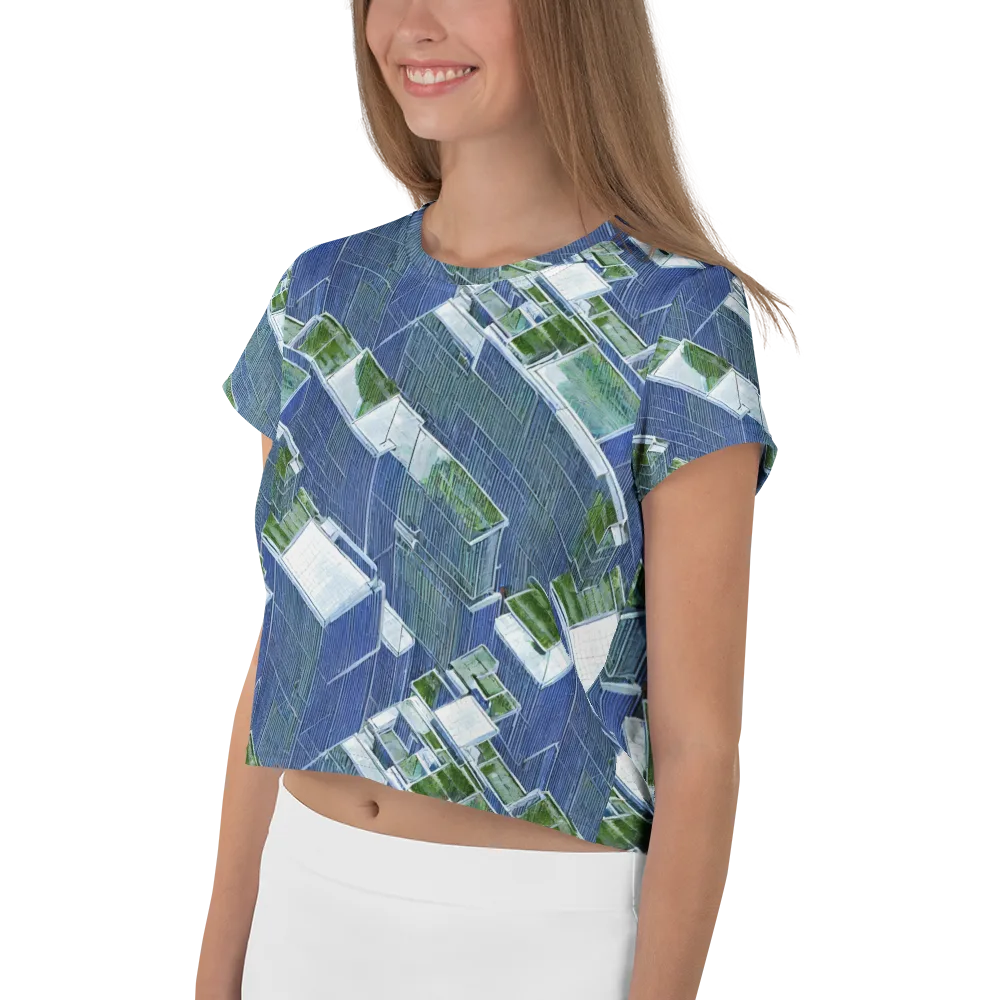 Urban Eden on Crop Tee — Left