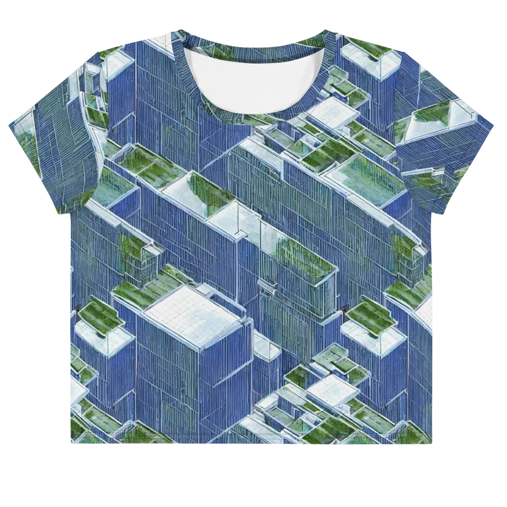 Urban Eden on Crop Tee — Front