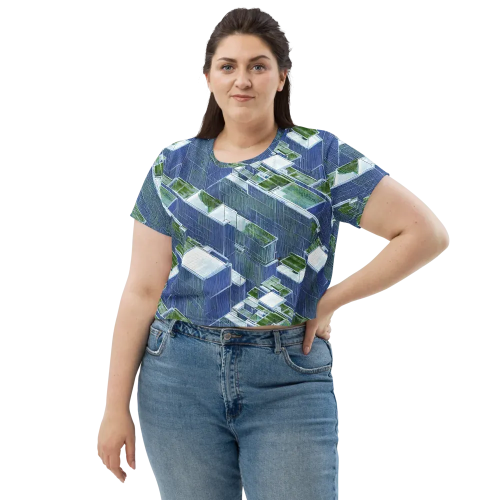 Urban Eden on Crop Tee — Front