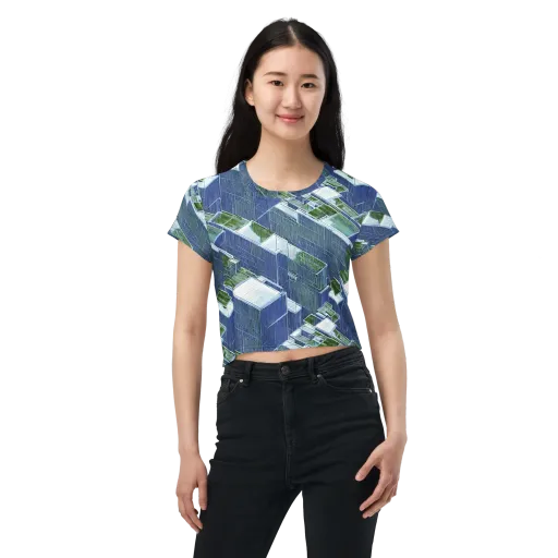 Urban Eden on a Crop Tee