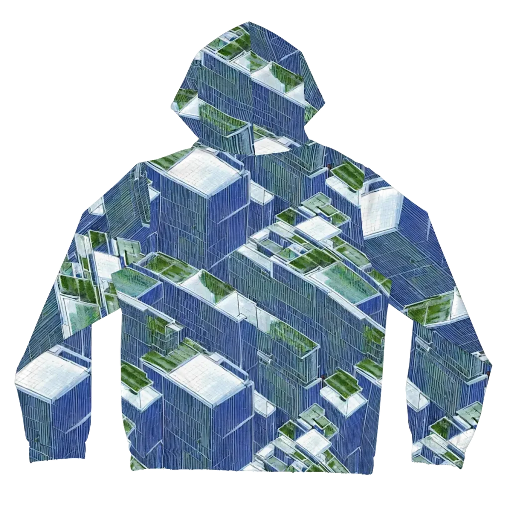 Urban Eden on Women's Full-Zip Hoodie — Back