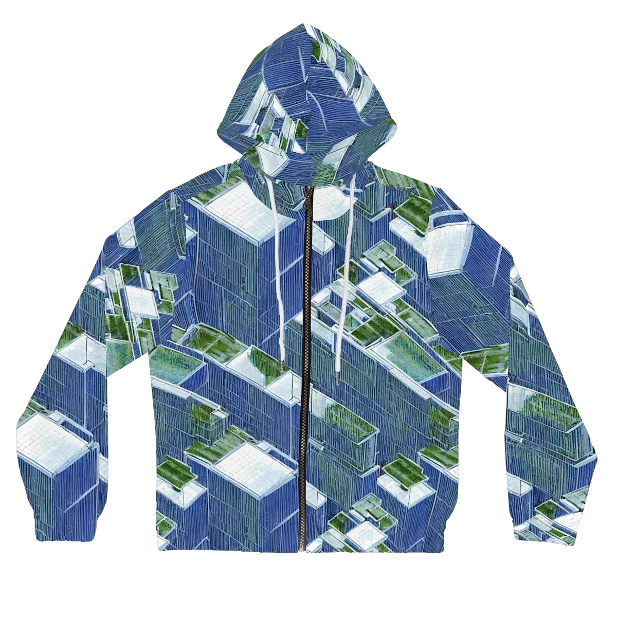 Urban Eden on Women's Full-Zip Hoodie — Front