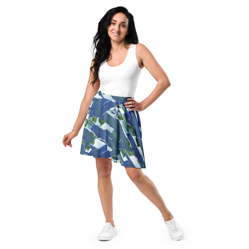 Urban Eden on Skater Skirt — Front