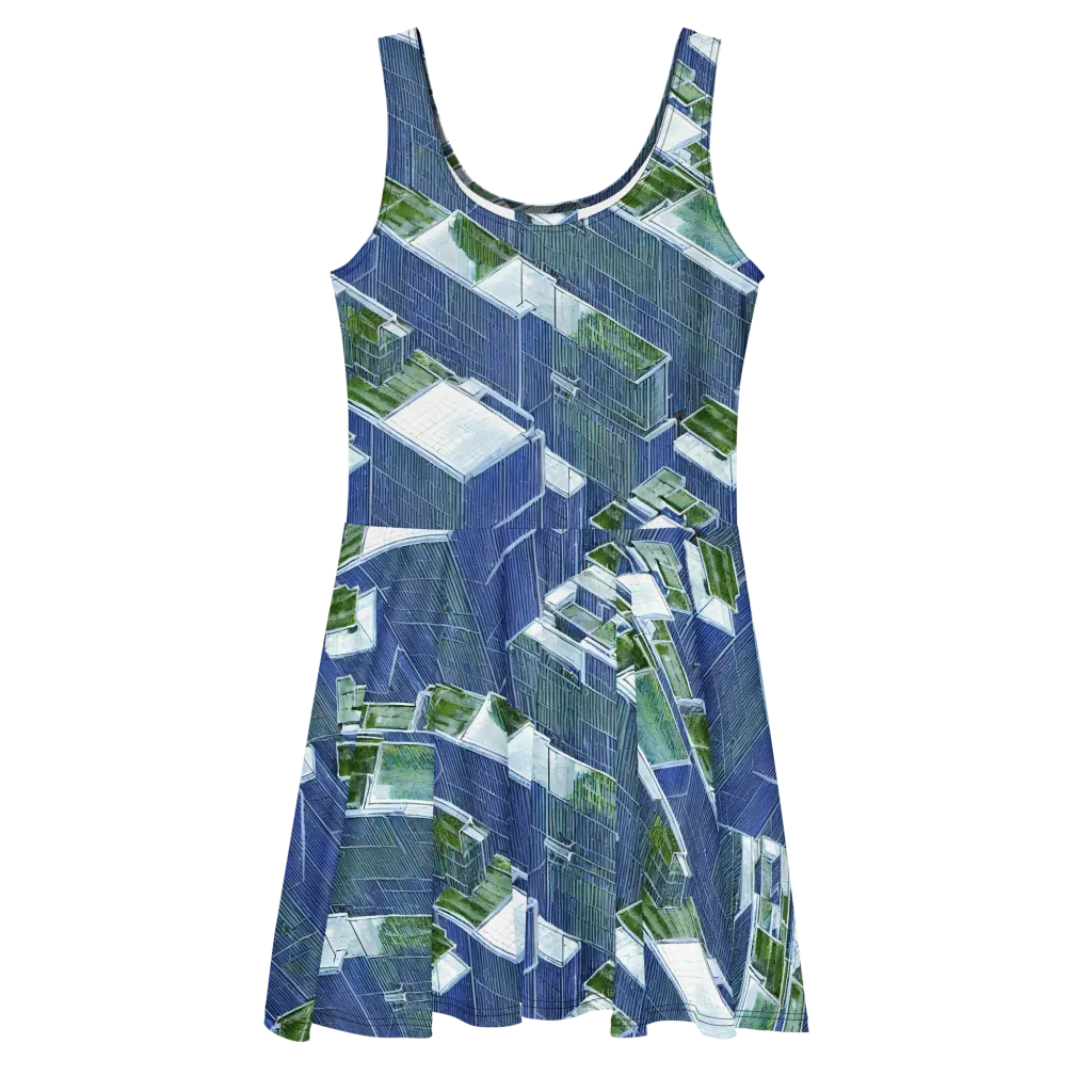 Urban Eden on Skater Dress — Front