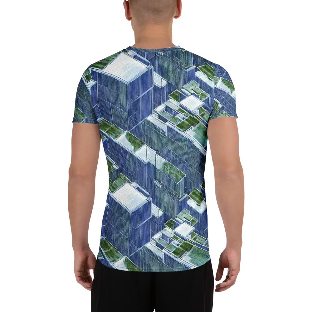 Urban Eden on Men's Athletic T-Shirt — Back